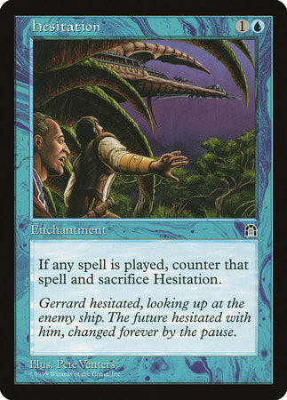 Hesitation [Stronghold] | Rook's Games and More