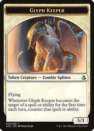 Glyph Keeper Token [Amonkhet Tokens] | Rook's Games and More