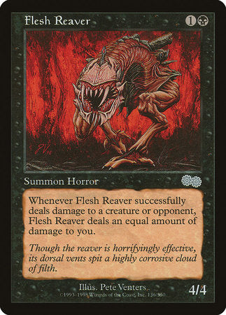 Flesh Reaver [Urza's Saga] | Rook's Games and More