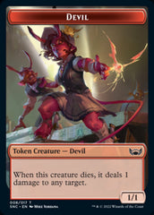 Devil // Rogue Double-sided Token [Streets of New Capenna Tokens] | Rook's Games and More