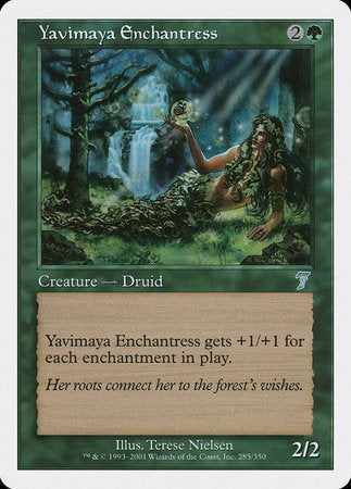 Yavimaya Enchantress [Seventh Edition] | Rook's Games and More