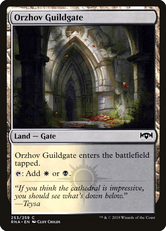 Orzhov Guildgate (253/259) [Ravnica Allegiance] | Rook's Games and More