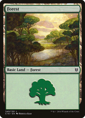 Forest (349) [Commander 2016] | Rook's Games and More