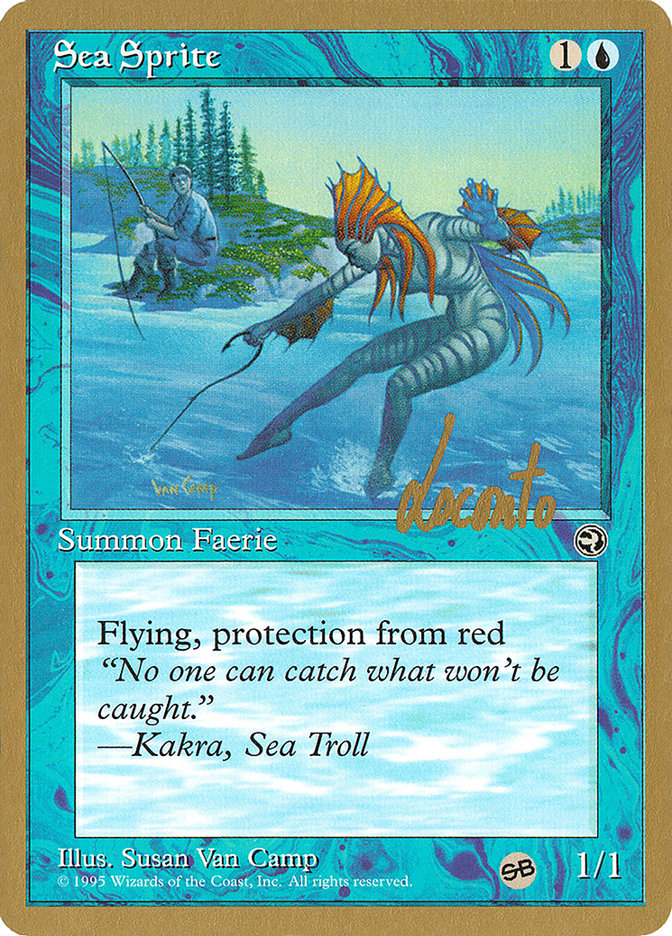 Sea Sprite (Michael Loconto) (SB) [Pro Tour Collector Set] | Rook's Games and More