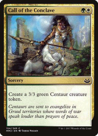 Call of the Conclave [Modern Masters 2017] | Rook's Games and More