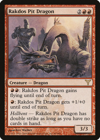 Rakdos Pit Dragon [Dissension] | Rook's Games and More