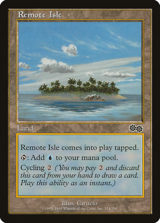 Remote Isle [Urza's Saga] | Rook's Games and More