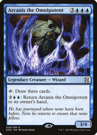 Arcanis the Omnipotent [Eternal Masters] | Rook's Games and More