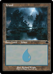 Island (405) (Retro) [Dominaria Remastered]