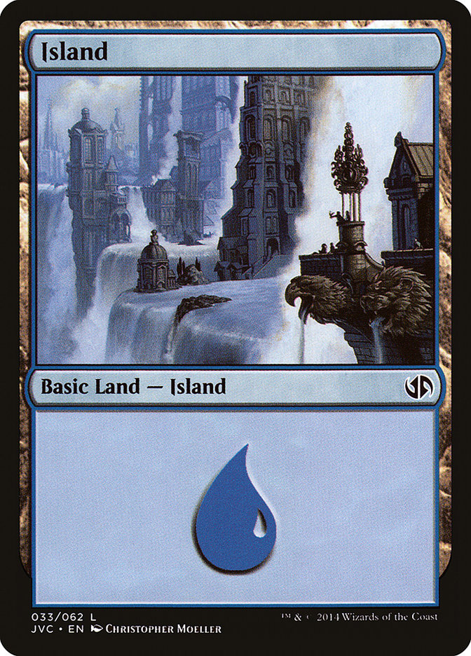 Island (33) [Duel Decks Anthology] | Rook's Games and More