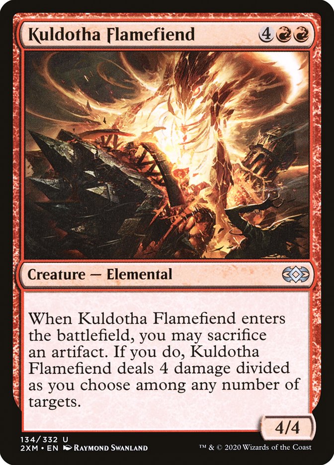 Kuldotha Flamefiend [Double Masters] | Rook's Games and More