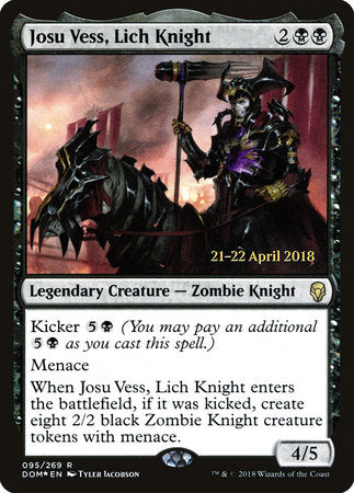 Josu Vess, Lich Knight [Dominaria Promos] | Rook's Games and More