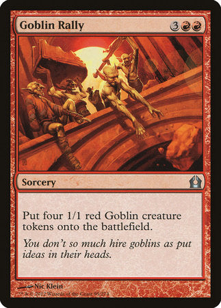 Goblin Rally [Return to Ravnica] | Rook's Games and More