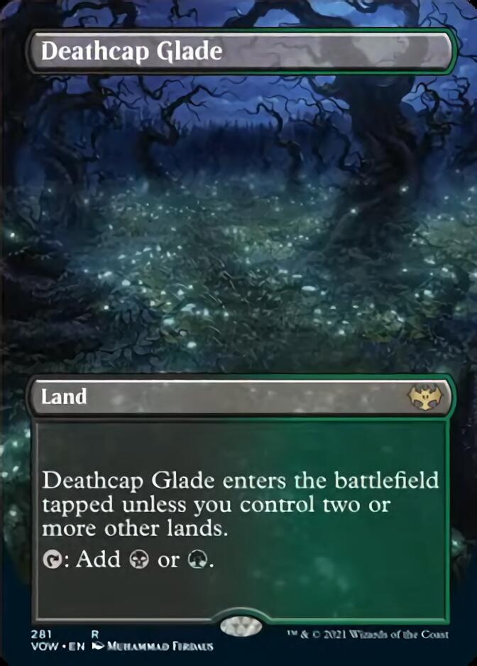 Deathcap Glade (Borderless) [Innistrad: Crimson Vow] | Rook's Games and More