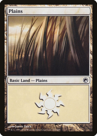 Plains (233) [Scars of Mirrodin] | Rook's Games and More