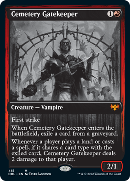 Cemetery Gatekeeper [Innistrad: Double Feature] | Rook's Games and More