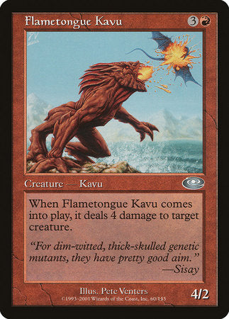 Flametongue Kavu [Planeshift] | Rook's Games and More