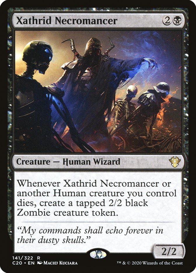 Xathrid Necromancer [Commander 2020] | Rook's Games and More