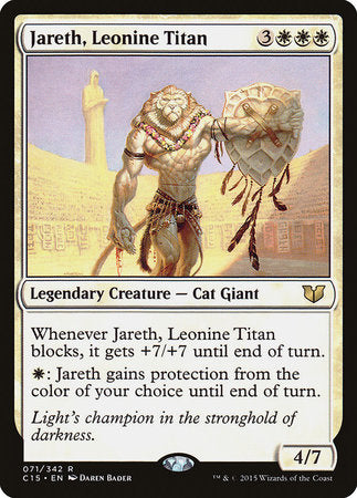 Jareth, Leonine Titan [Commander 2015] | Rook's Games and More