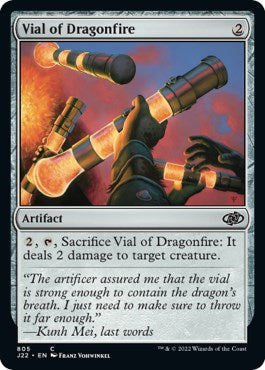 Vial of Dragonfire [Jumpstart 2022] | Rook's Games and More