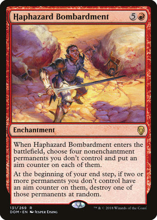 Haphazard Bombardment [Dominaria] | Rook's Games and More