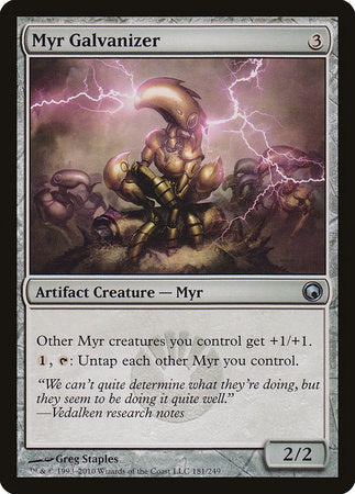 Myr Galvanizer [Scars of Mirrodin] | Rook's Games and More