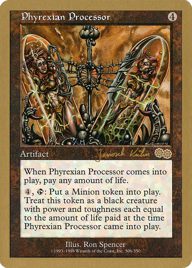 Phyrexian Processor (Janosch Kuhn) [World Championship Decks 2000] | Rook's Games and More