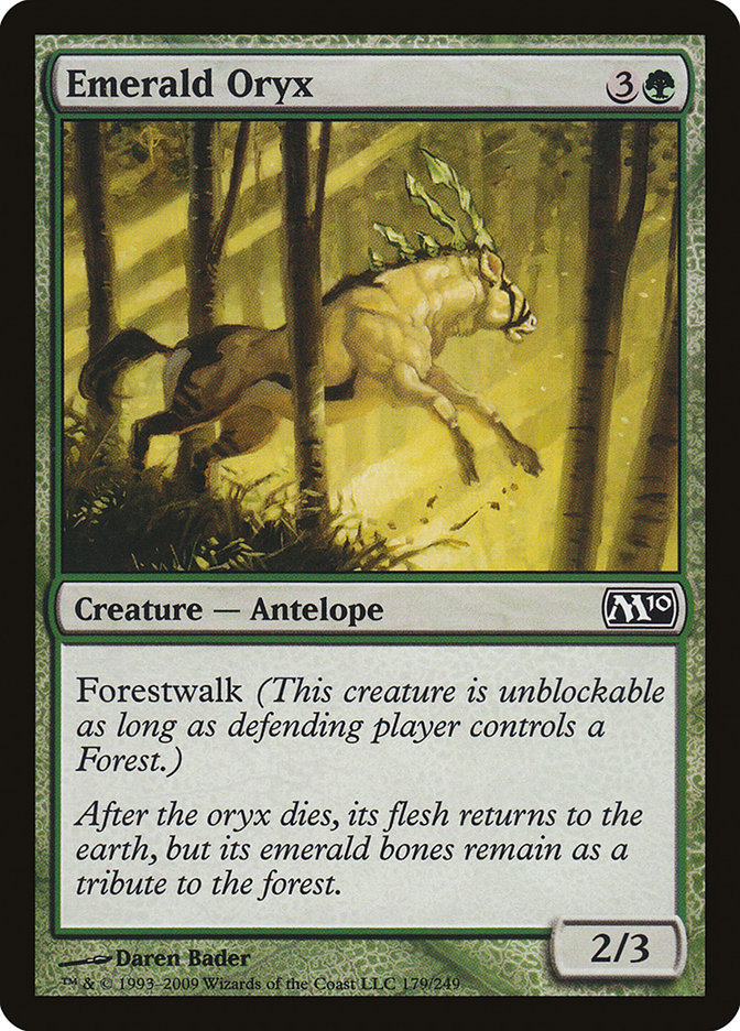 Emerald Oryx [Magic 2010] | Rook's Games and More