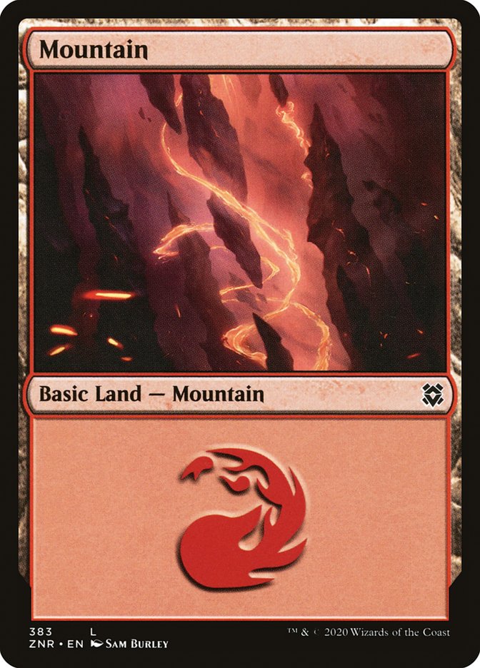 Mountain (383) [Zendikar Rising] | Rook's Games and More