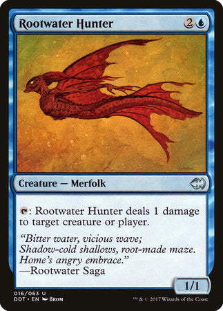 Rootwater Hunter [Duel Decks: Merfolk vs. Goblins] | Rook's Games and More