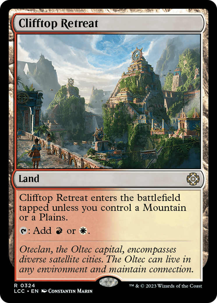 Clifftop Retreat [The Lost Caverns of Ixalan Commander] | Rook's Games and More