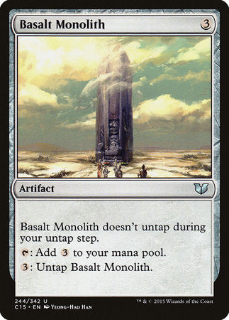 Basalt Monolith [Commander 2015] | Rook's Games and More