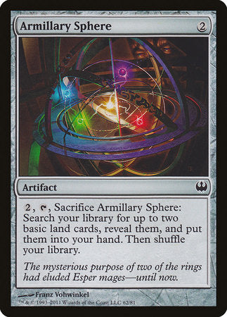Armillary Sphere [Duel Decks: Knights vs. Dragons] | Rook's Games and More