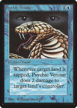 Psychic Venom [Limited Edition Beta] | Rook's Games and More