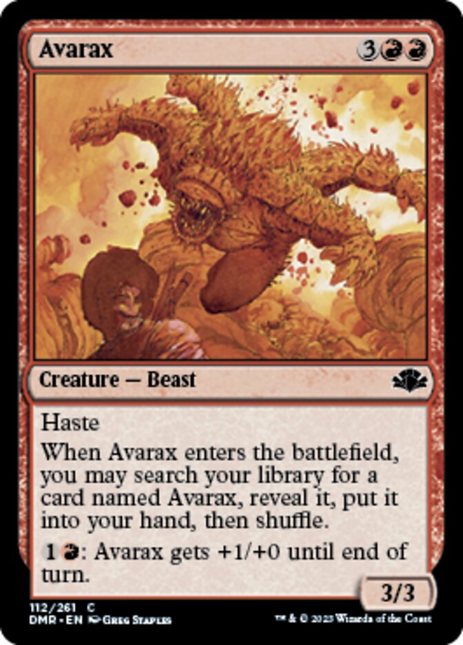 Avarax [Dominaria Remastered] | Rook's Games and More