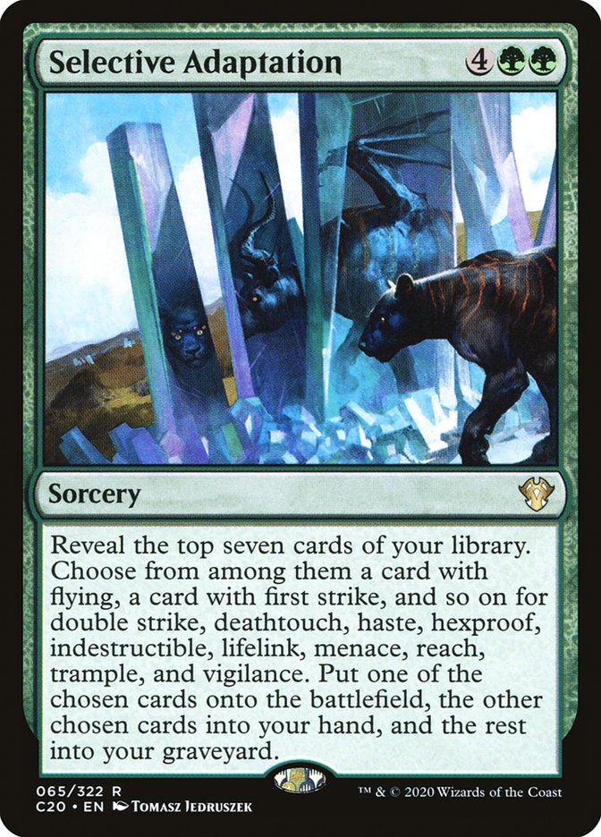 Selective Adaptation [Commander 2020] | Rook's Games and More