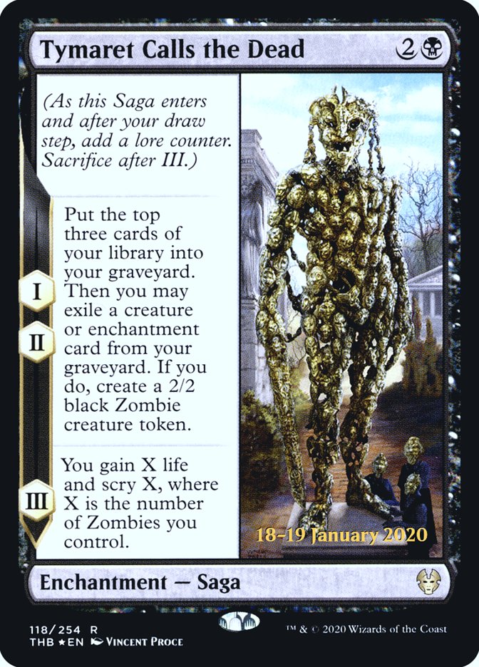 Tymaret Calls the Dead [Theros Beyond Death Prerelease Promos] | Rook's Games and More