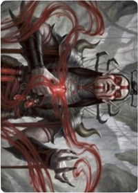 Malakir Blood-Priest Art Card [Zendikar Rising Art Series] | Rook's Games and More