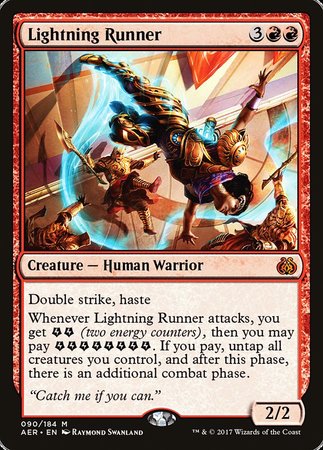Lightning Runner [Aether Revolt] | Rook's Games and More