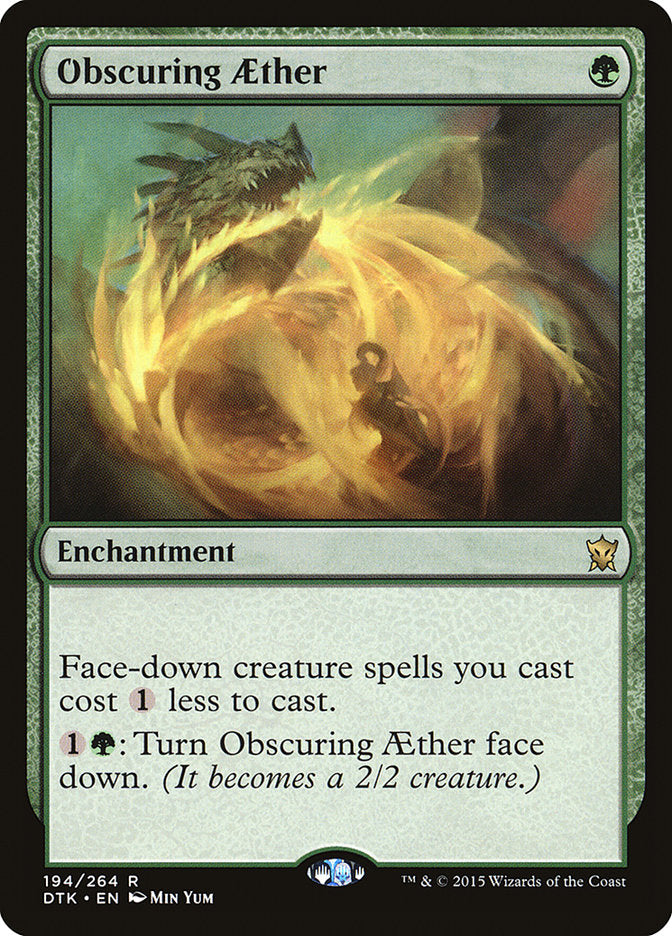 Obscuring Aether [Dragons of Tarkir] | Rook's Games and More