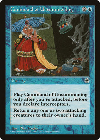 Command of Unsummoning [Portal] | Rook's Games and More