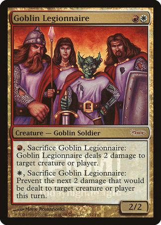 Goblin Legionnaire [Friday Night Magic 2007] | Rook's Games and More