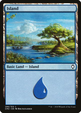 Island (286) [Commander Anthology Volume II] | Rook's Games and More