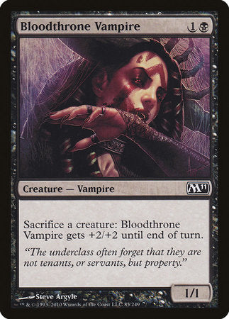 Bloodthrone Vampire [Magic 2011] | Rook's Games and More