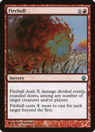 Fireball [Premium Deck Series: Fire and Lightning] | Rook's Games and More