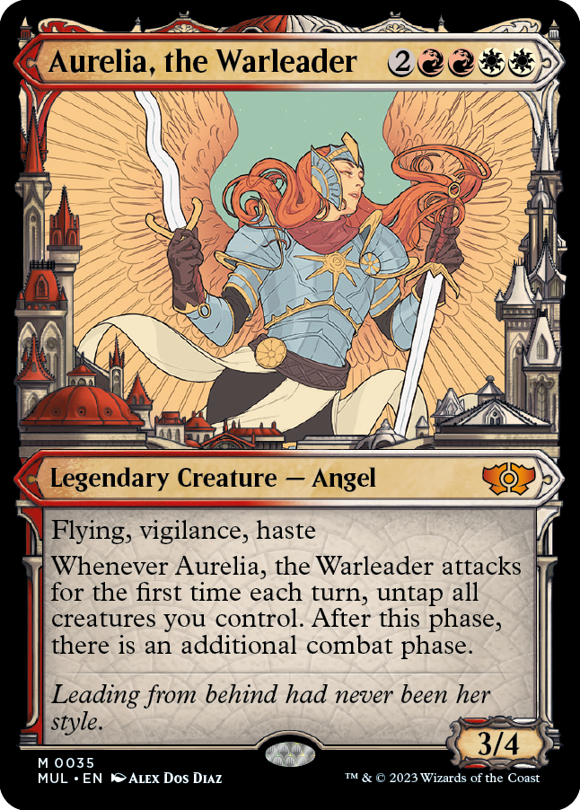 Aurelia, the Warleader [Multiverse Legends] | Rook's Games and More