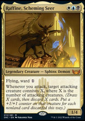 Raffine, Scheming Seer (Promo Pack) [Streets of New Capenna Promos]