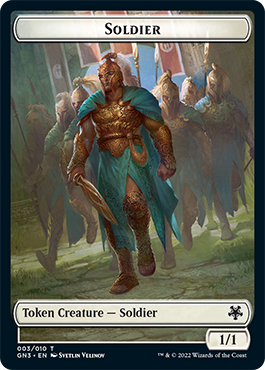 Soldier // Drake Double-Sided Token [Game Night: Free-for-All Tokens] | Rook's Games and More