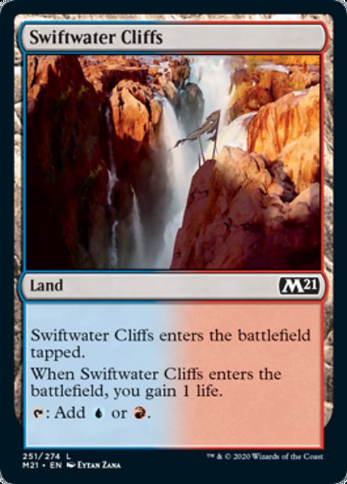 Swiftwater Cliffs [Core Set 2021] | Rook's Games and More