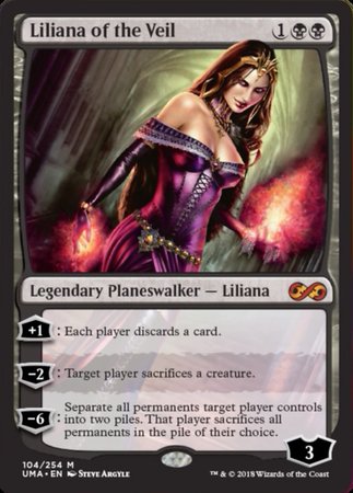 Liliana of the Veil [Ultimate Masters] | Rook's Games and More